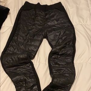 Black warm legging